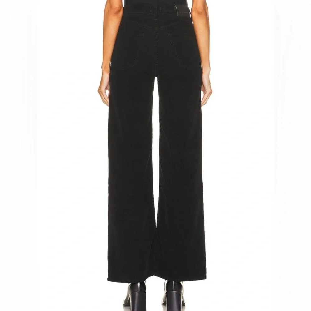 Citizens of Humanity Paloma Baggy in Corduroy 28 Black - Picture 3 of 12